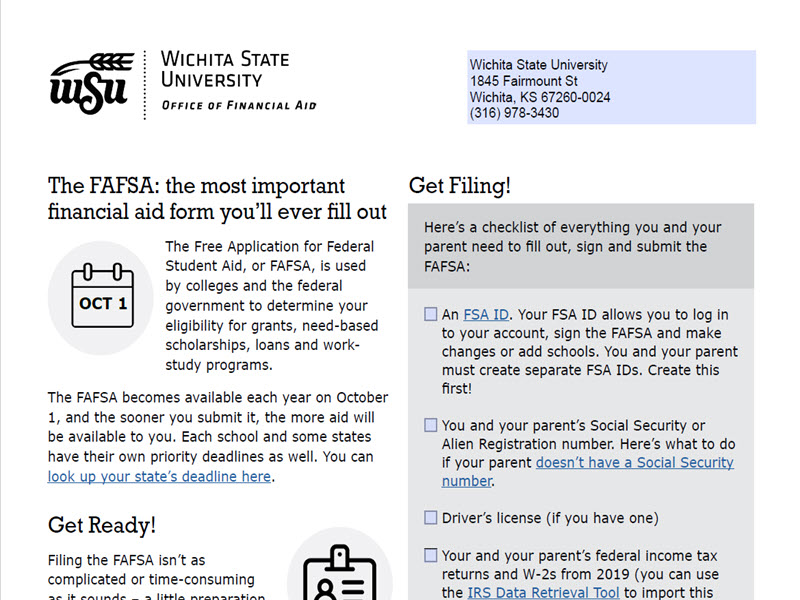 FAFSA: The Most Important Form Image