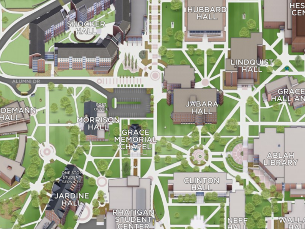 wichita state university map Maps And Directions