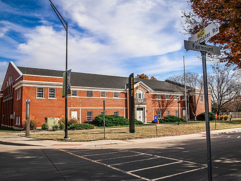 Photo of Henrion Hall.