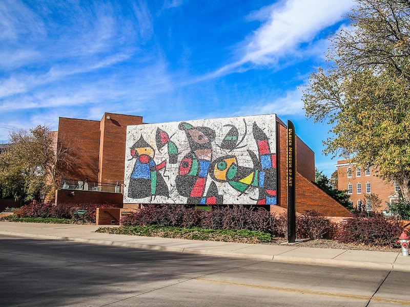 Photo of the Ulrich Museum of Art.