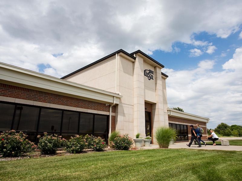 Photo of WSU West Campus building.
