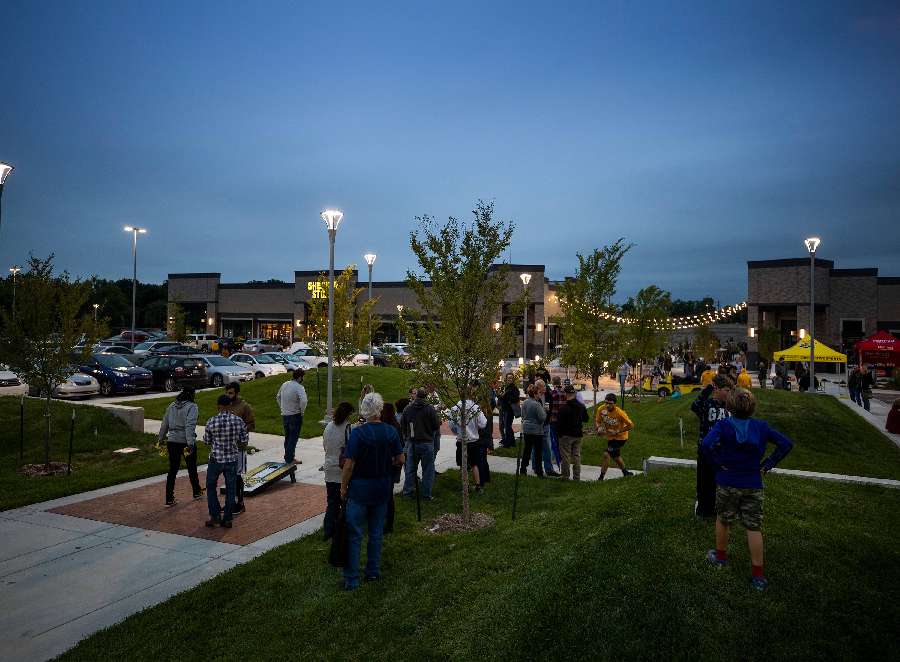 Sip and see event parking