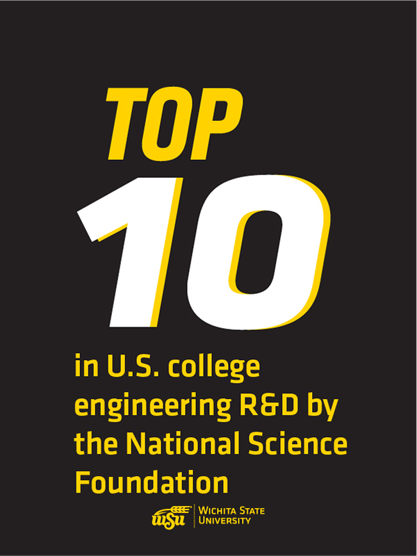 No. 1 in industry-funded aeronautical R&D expenditures by the National Science Foundation.