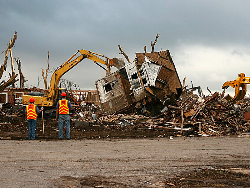 Greensburg tornado damage