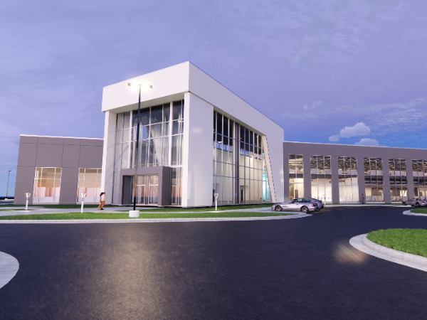 NetApp headquarters rendering