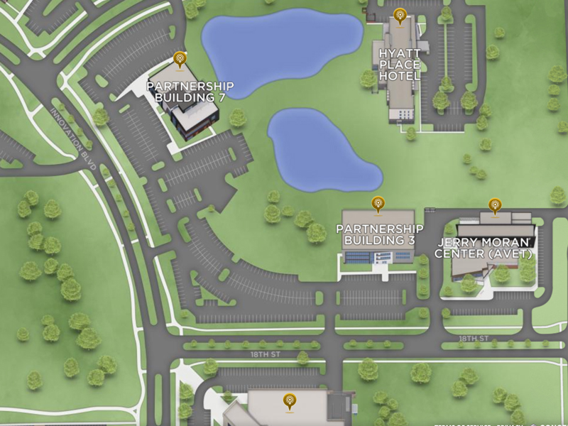 Interactive campus map