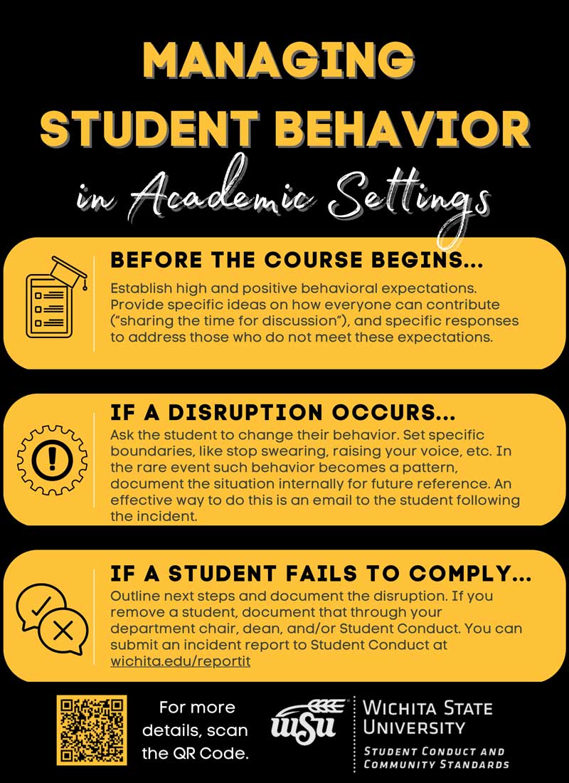 Managing Student Behavior