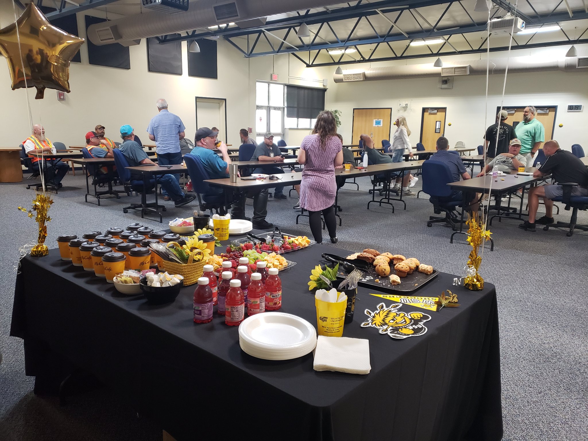 Haysville Chamber of Commerce monthly coffee with biz