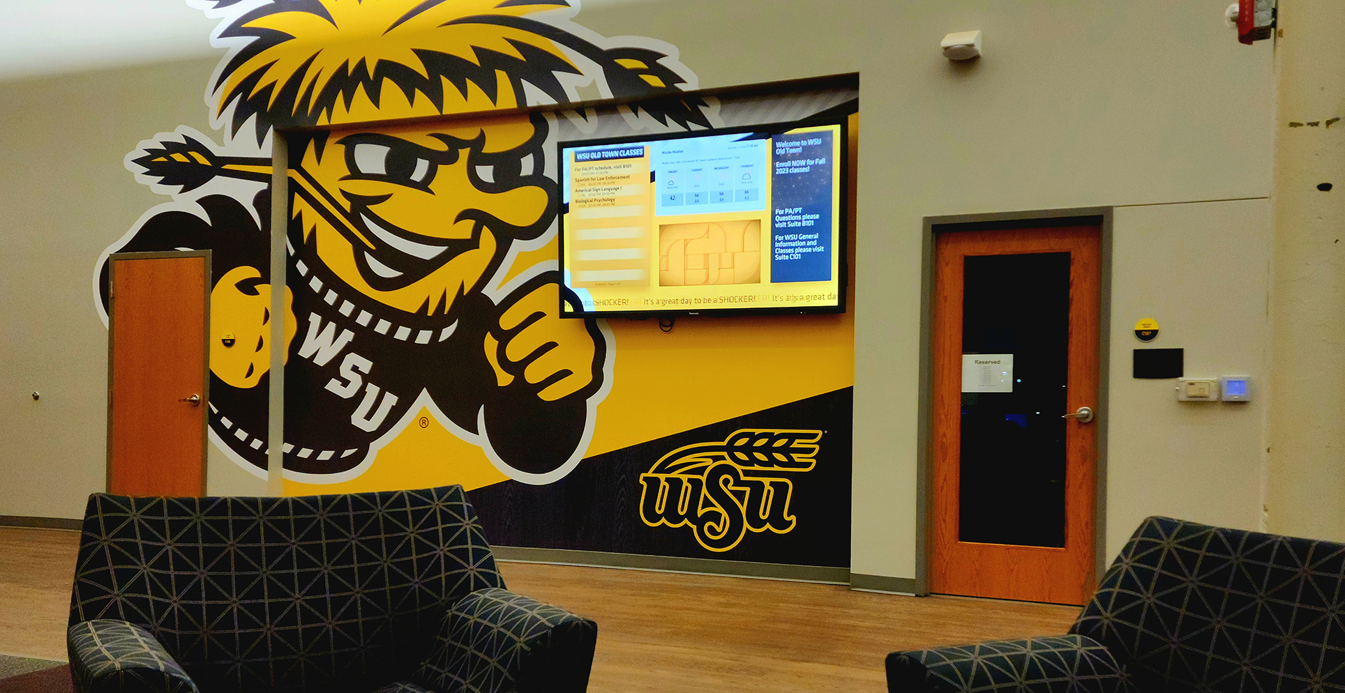 WSU OLD Town foyer