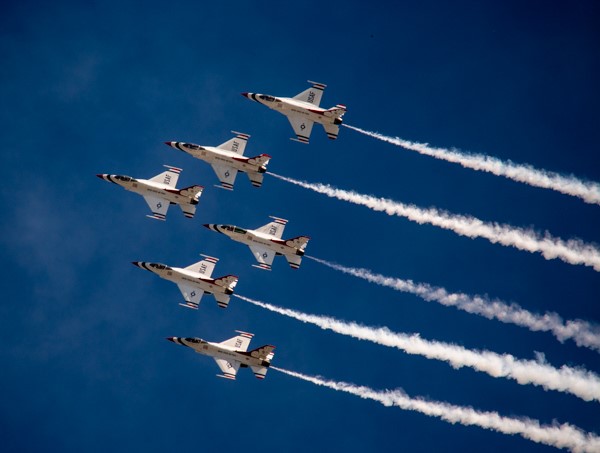 Soaring with the Blue Angels