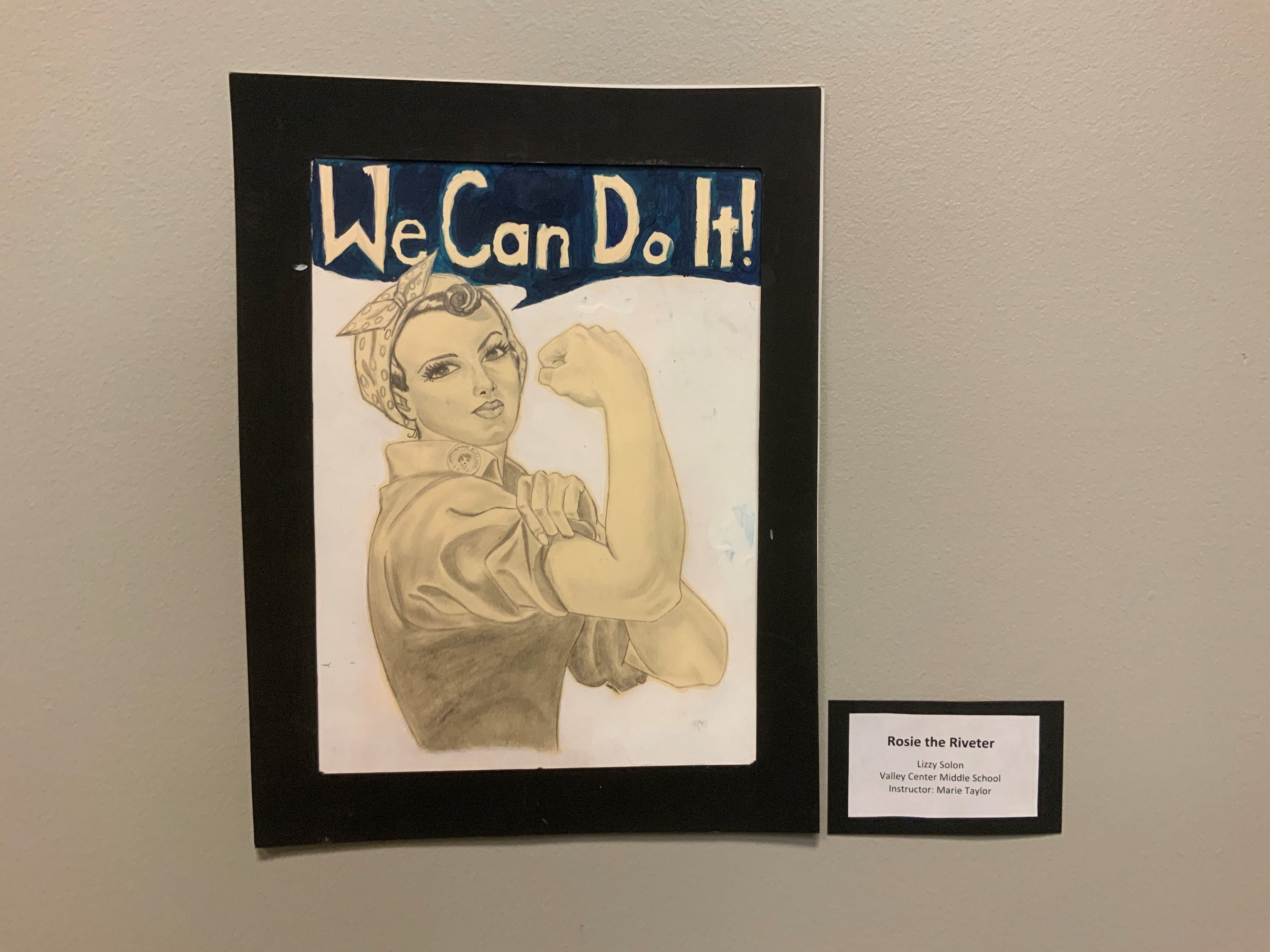 Rosie The Riveter by Lizzy Solon Rosie The Riveter by Lizzy Solon