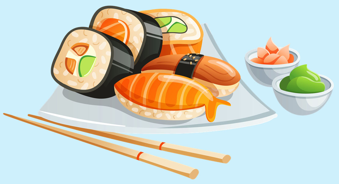Making sushi