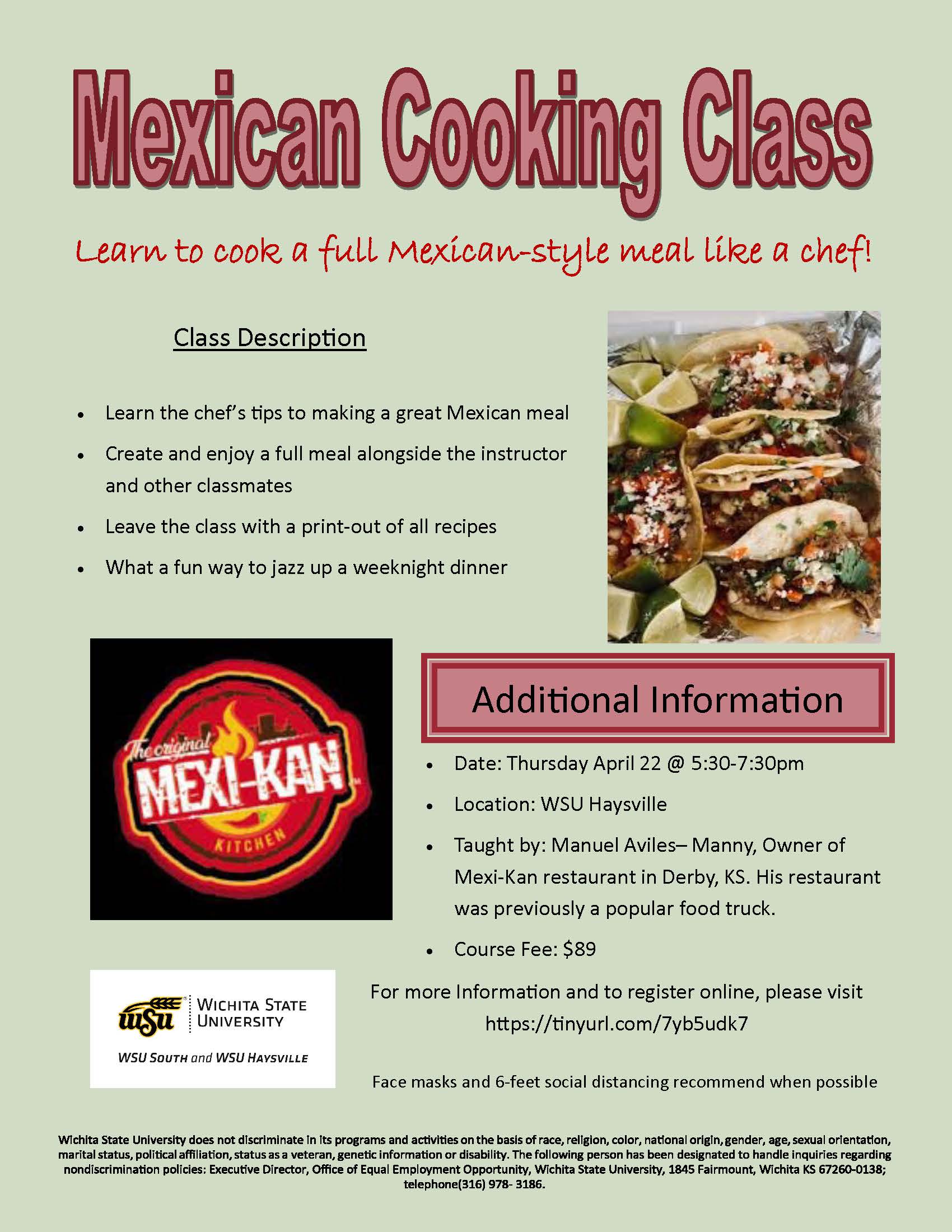 WSU South community education classes