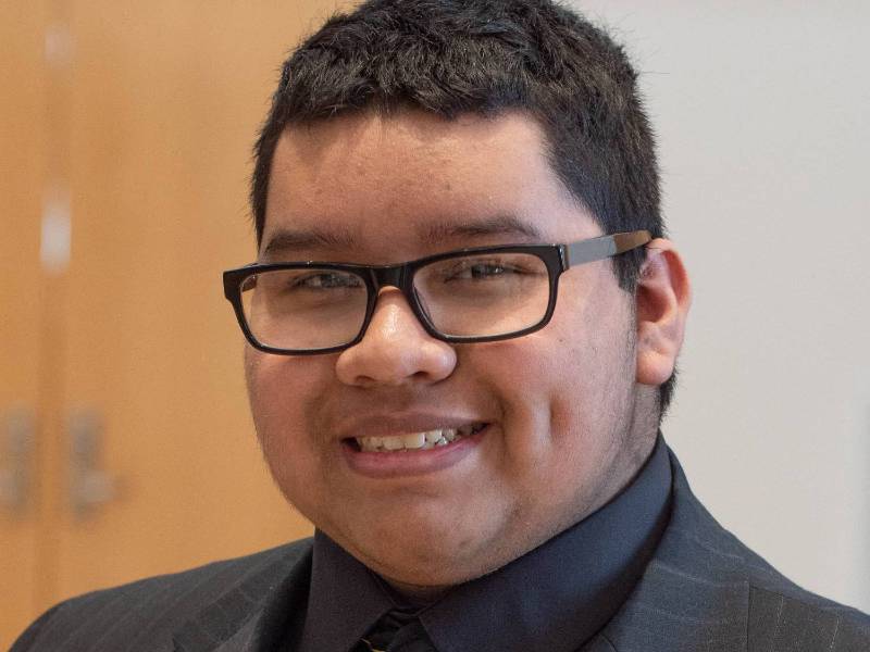 Eduardo Avila has been named the 2020 Linwood Sexton Scholar at Wichita State.