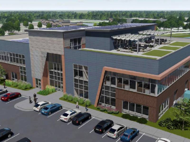 Smart factory building