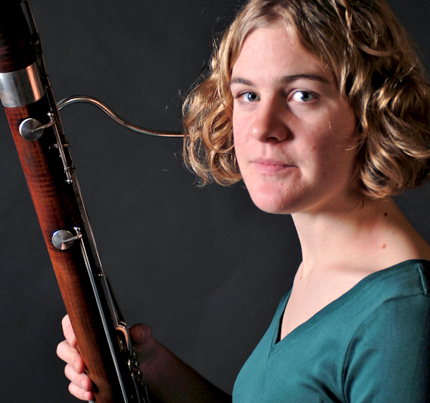 Stephanie Patterson, a graduate student at Wichita State, was born into music.