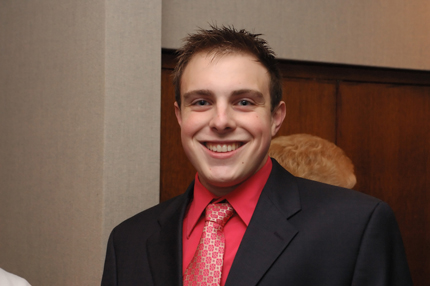 Tim Wilson received the Clay Barton Scholarship in Business when he was a senior in high school. He said that paved the way for the rest of his college experience.