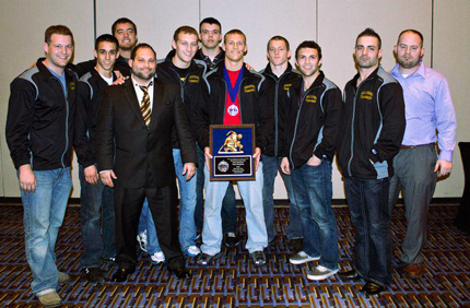 The newly formed Shocker wrestling team went from obscurity in its first season last year to national champions by the end of the season.