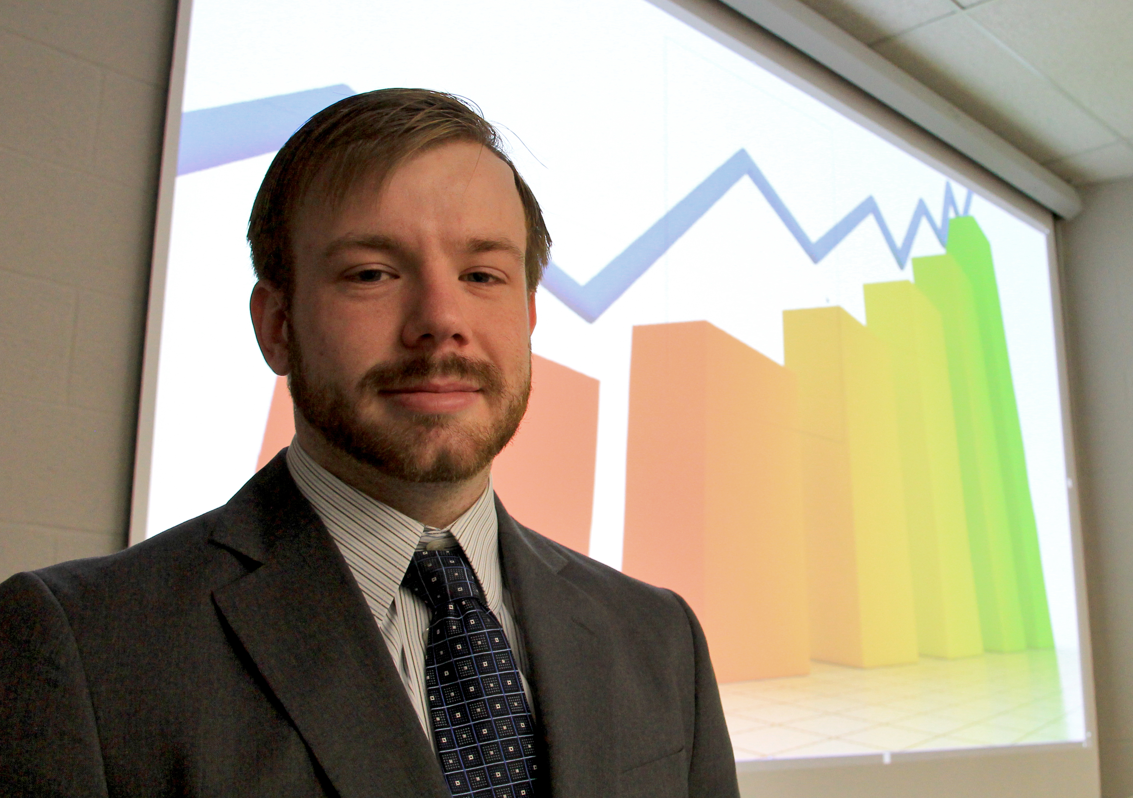 Graduate Student Matthew Darrah assisted in the Kansas population forecast for the next 50 years as his independent study.