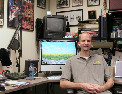 Kevin Keplar, director of technology for the Elliott School of Communication, says some artists give away new releases to get their music into fans' hands quicker.