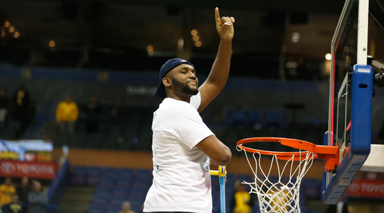 Wichita State junior Shaquille Morris will play in his third NCAA Tournament at 6:10 p.m. CT Friday in Indianapolis against No. 7 seed Dayton at Bankers Life Fieldhouse.