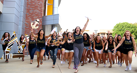 The 22 organizations in the fraternity and sorority community at Wichita State University have seen an increased collective GPA as a result of a strong academic support plan.