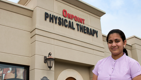 Deepthi Siruvuri, a graduate student studying exercise physiology at Wichita State, is helping others while on her path to a degree.