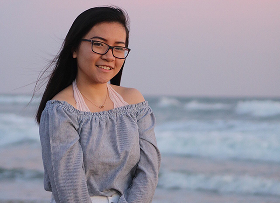 Truc Nguyen, Wichita East High School senior, is the recipient of the 2018 Linwood Sexton Scholarship.