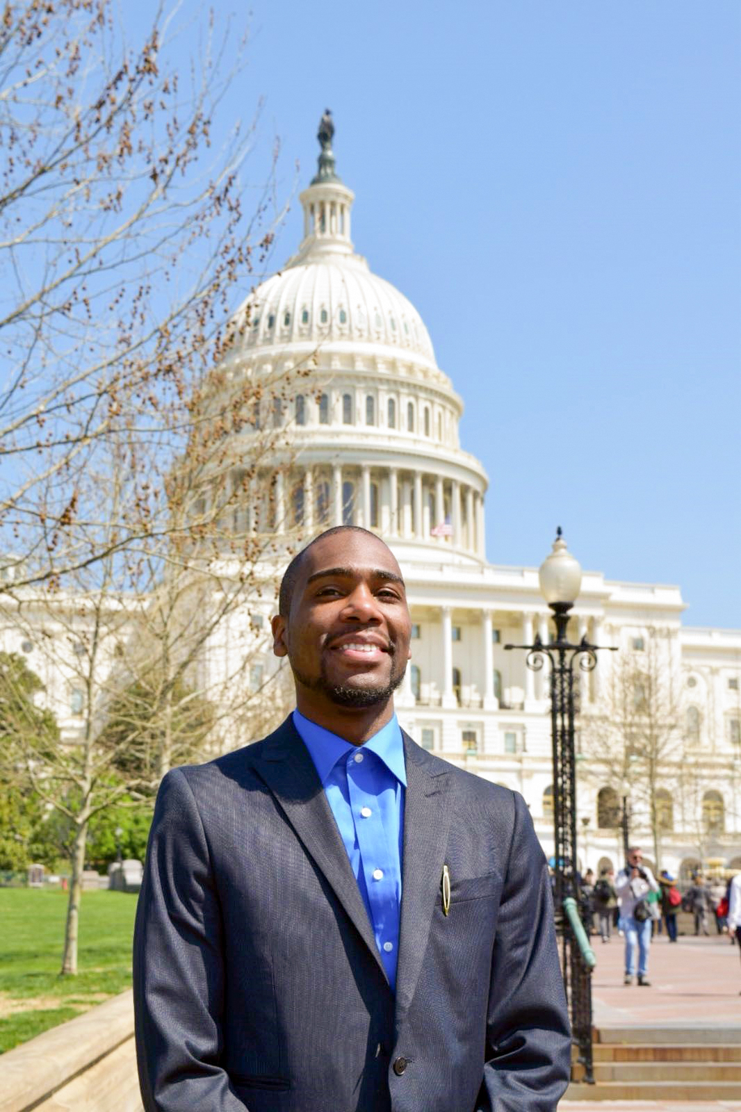 Abdul-Mannaan Giles on Capitol Hill