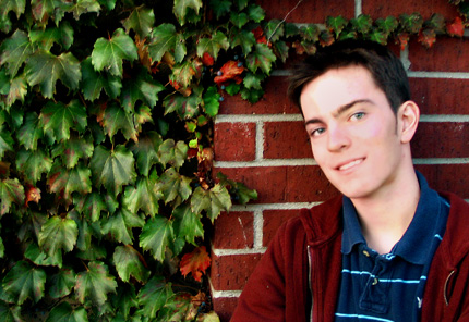Freshman Nathan Whitman applied early and studied hard to earn four WSU scholarships.