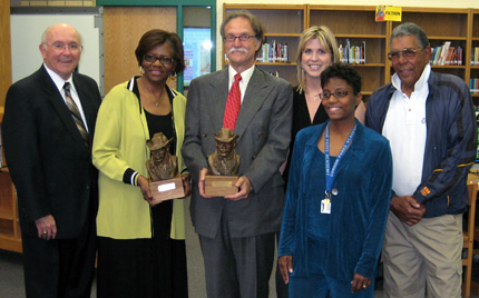 From left: Don Beggs, Betty Arnold, Ted Ayres, Jaime Hutchinson, Stephanie Stovall and David Parks.
