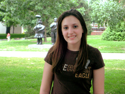 Rachel Shannon will attend WSU in fall 2009 as a business administration major with plans for a masterâ€™s and law degree.