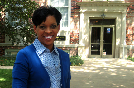 Kim Burkhalter, educational leadership student at WSU, will receive her doctorate in May.