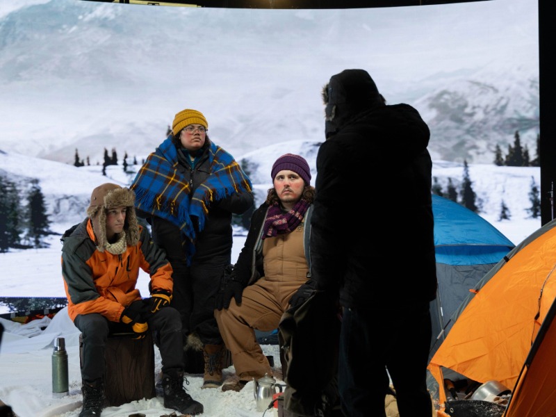 Behind the scenes of “Bitter,” Shocker Studios
