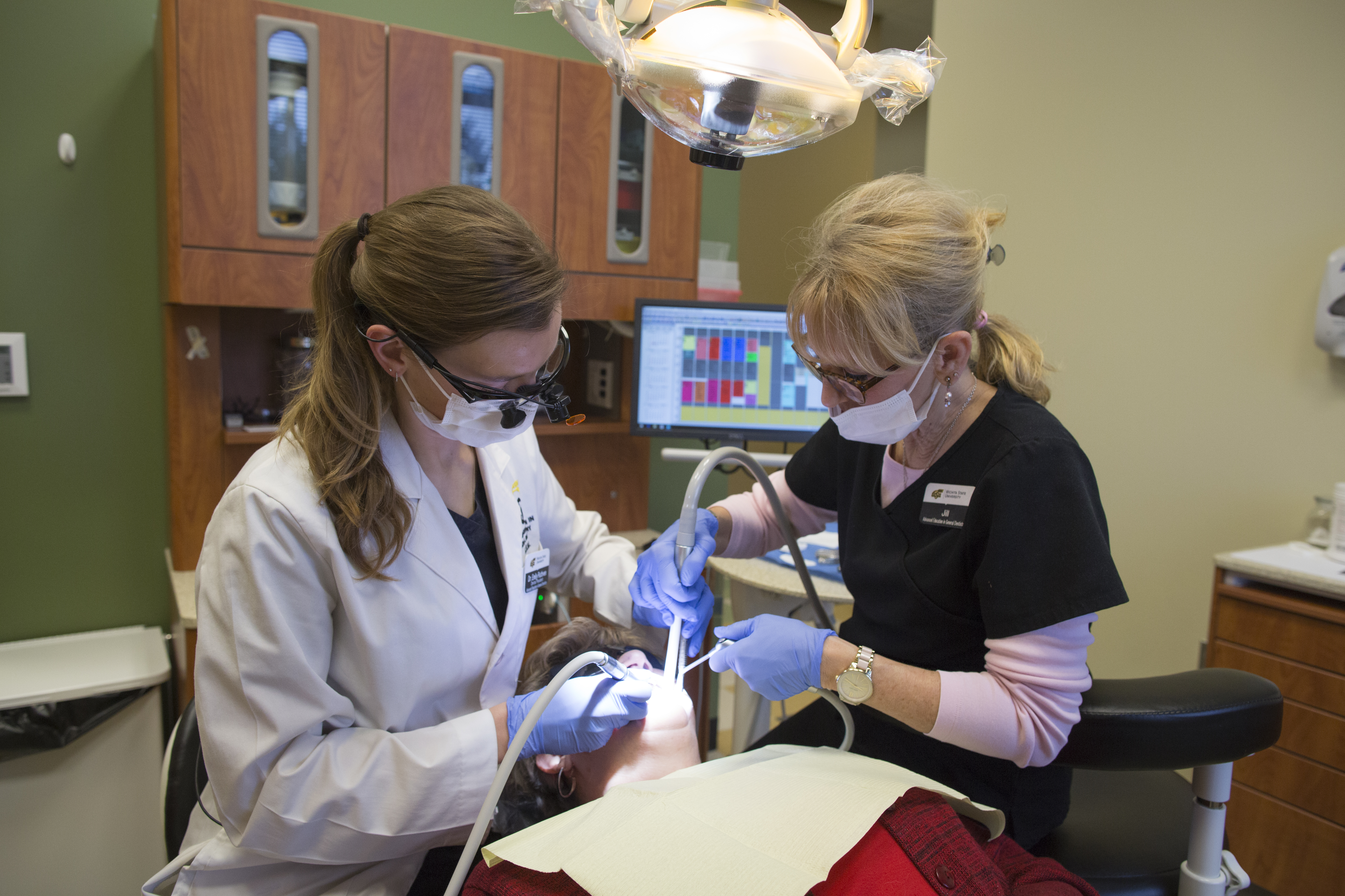 aegd resident and dental assistant