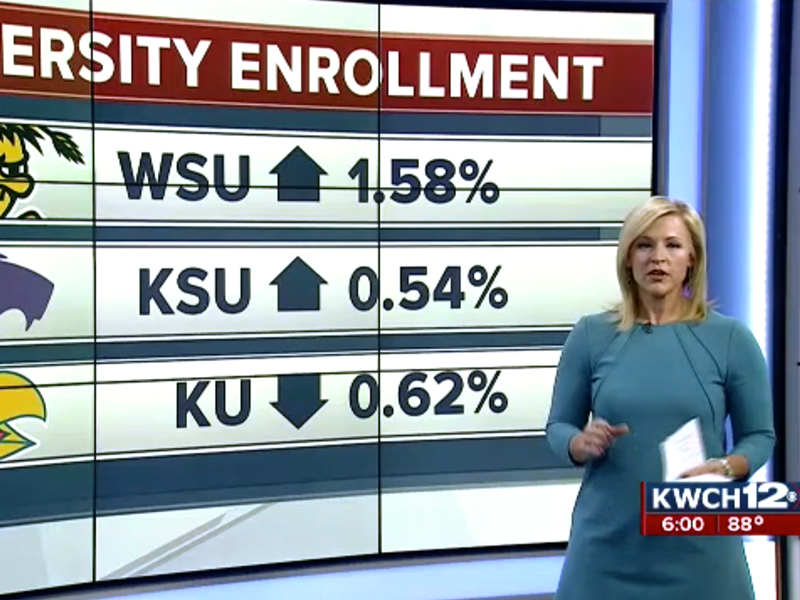 KWCH story on enrollment