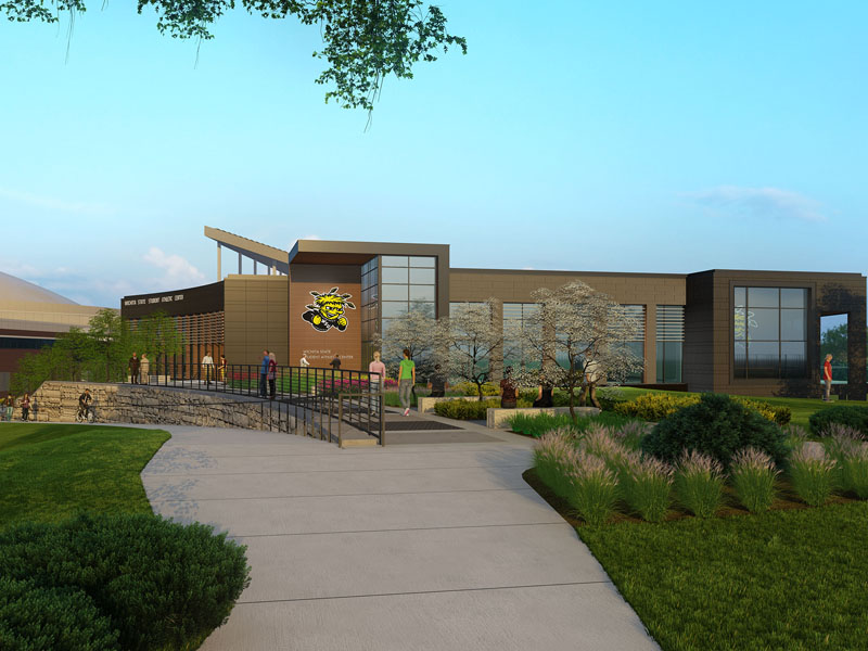 Student-Athlete Success Center rendering