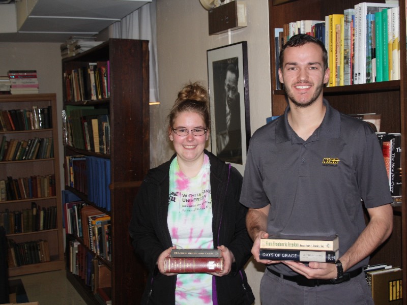 Students in Kansas African American Museum library