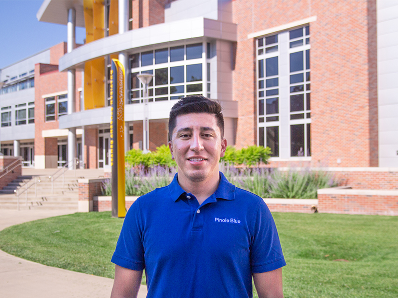 Eddie Sandoval, founder and owner of Pinole Blue