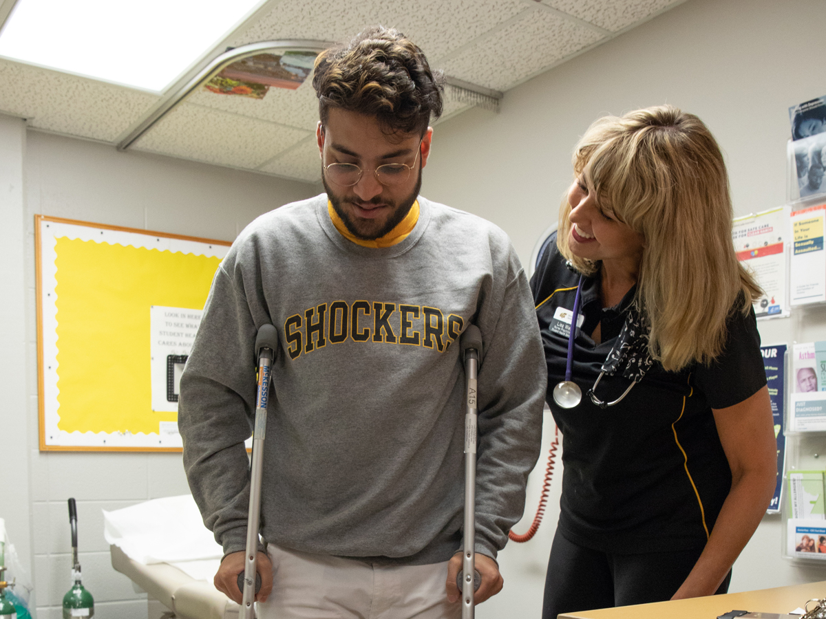WSU student receives treatment at Student Health Services
