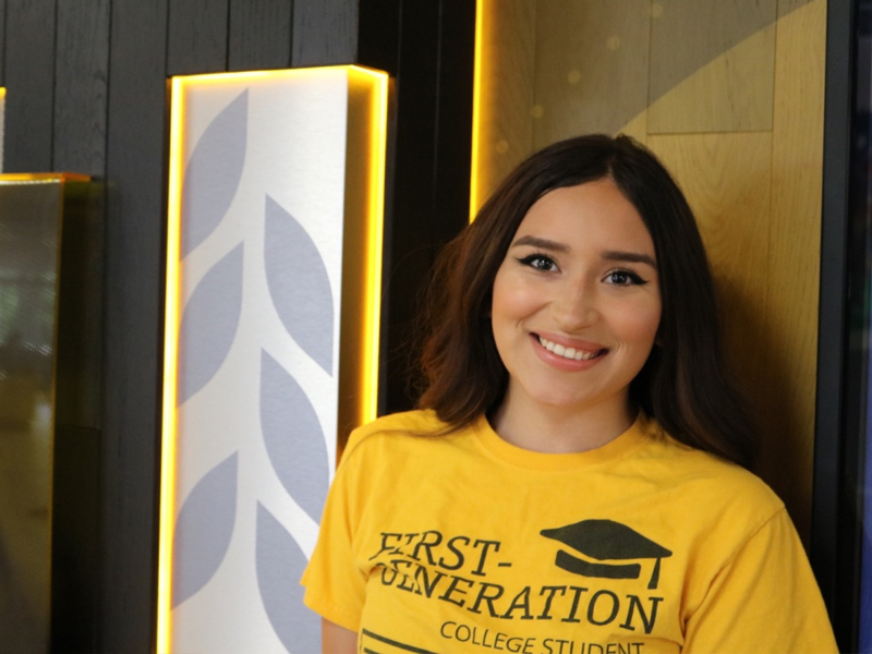 Jozie Caudillo, student advocate, 62nd session of the WSU Student Government Assocation
