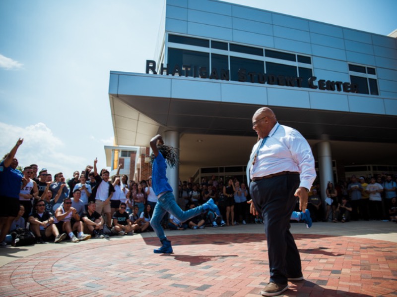 Wichita State dean of students Aaron Austin