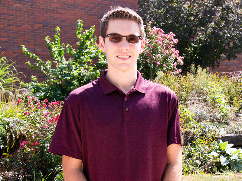 Austin Nefzger, an electrical engineering student
