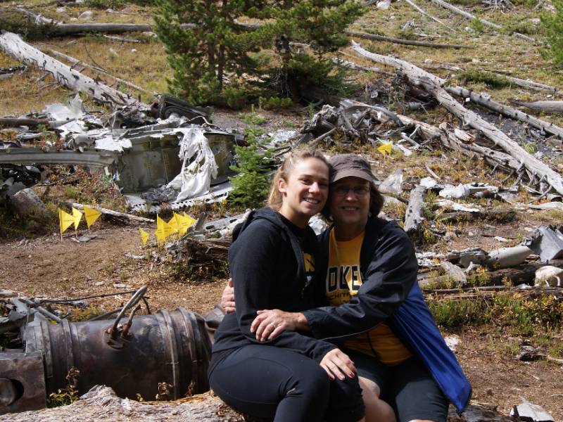 Abigail Beckman and her mother, Linda (Renner) Wilson