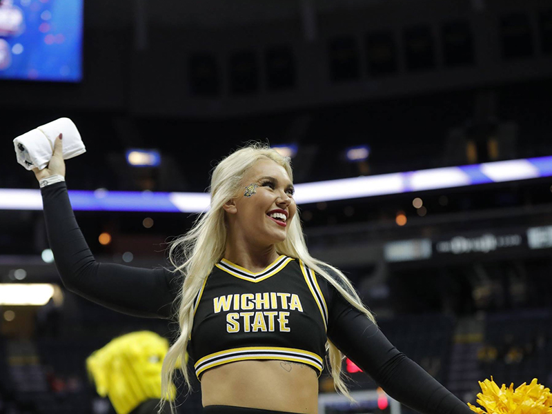 Sydney cheering during a game