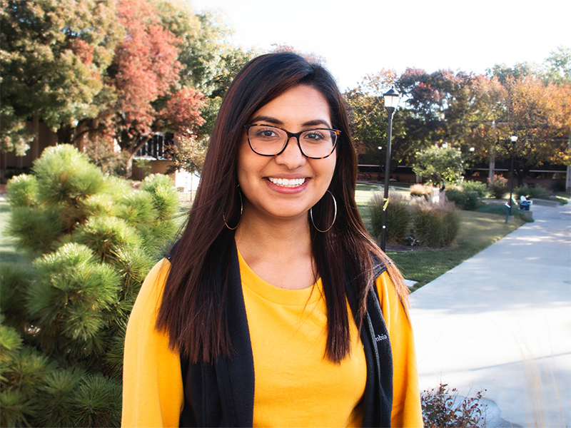 Maribel Sanchez, business management major.