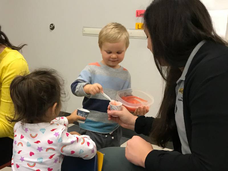 Pediatric Feeding Group at the WSU Speech-Language-Hearing Clinic