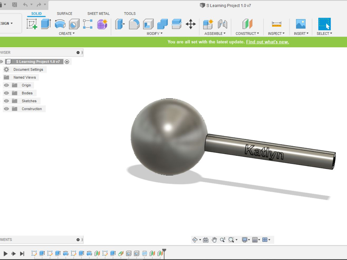 The final design for the stylus on Dremel DigiLab The final design for the stylus on Dremel DigiLab