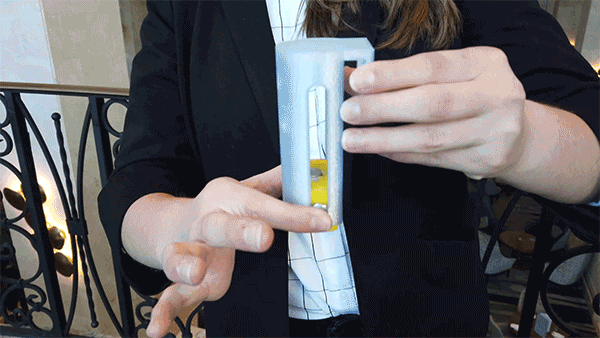 Demonstration of the Under Pressure liquid measurement device