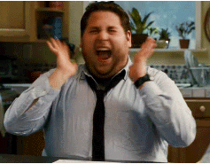 Jonah Hill freaking out